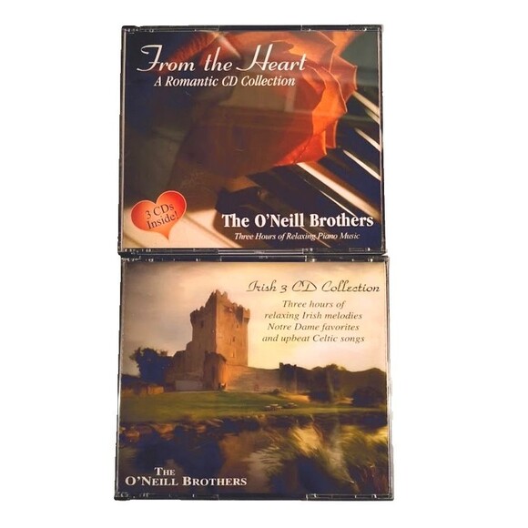 2 O'Neill Brothers CDs Lot From the Heart and Irish CD Collection 3 CDs per Case - Picture 1 of 2